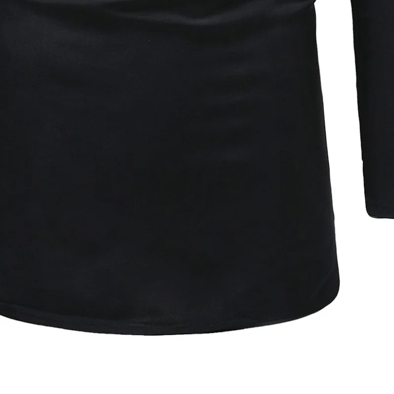Longline Black T Shirt Men 2018 Hipster African style Dashiki Mens T-shirts Casual Slim Long Sleeve Streetwear Hip Hop Tshirts (3)