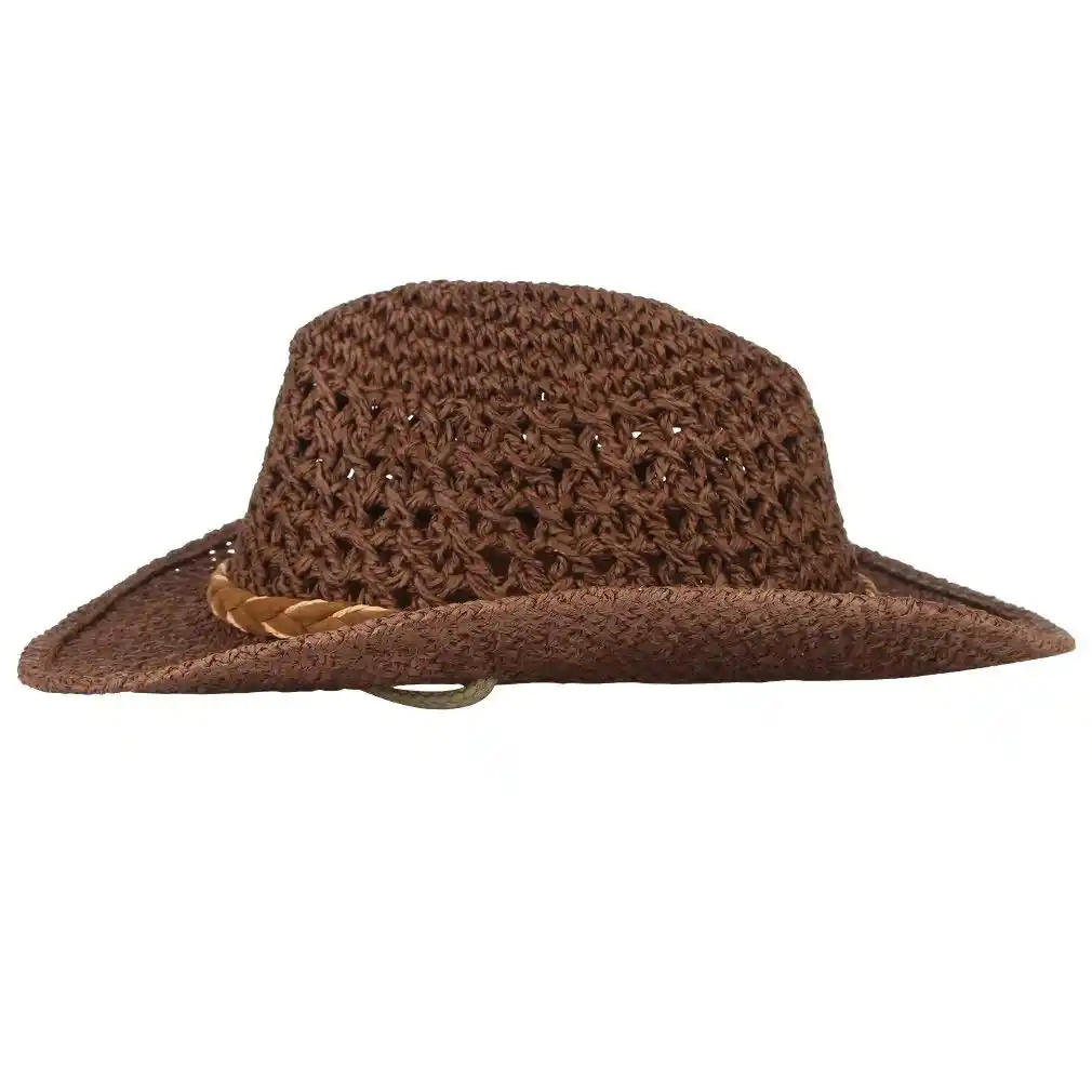 baby straw cowboy hat