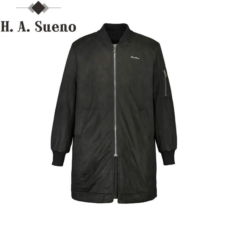 H.A. Sueno Winter Military padded ma1 Jackets Warm Mens
