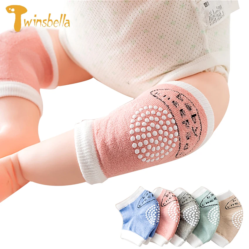 

2018 Baby Knee Pads Crawling Protector Cotton Kids Kneecaps Cartoon Anti-Slip Newborn Baby Boys Girls Leg Warmers 6-24M