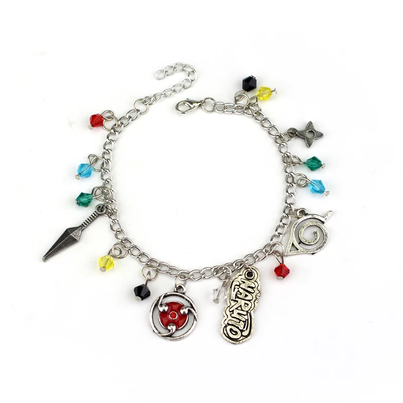 Для женщин сделай сам аниме украшения NarutoBracelets & браслеты для мужчин браслет
