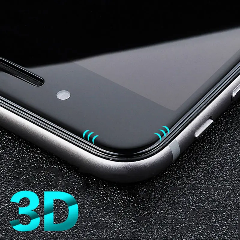 For Iphone 7 7 Plus 6s 6 Plus 6s Plus 3D Full Cover Screen Protector Real Tempered Glass Film For Iphone 7 7 Plus 6 Plus 6s Plus