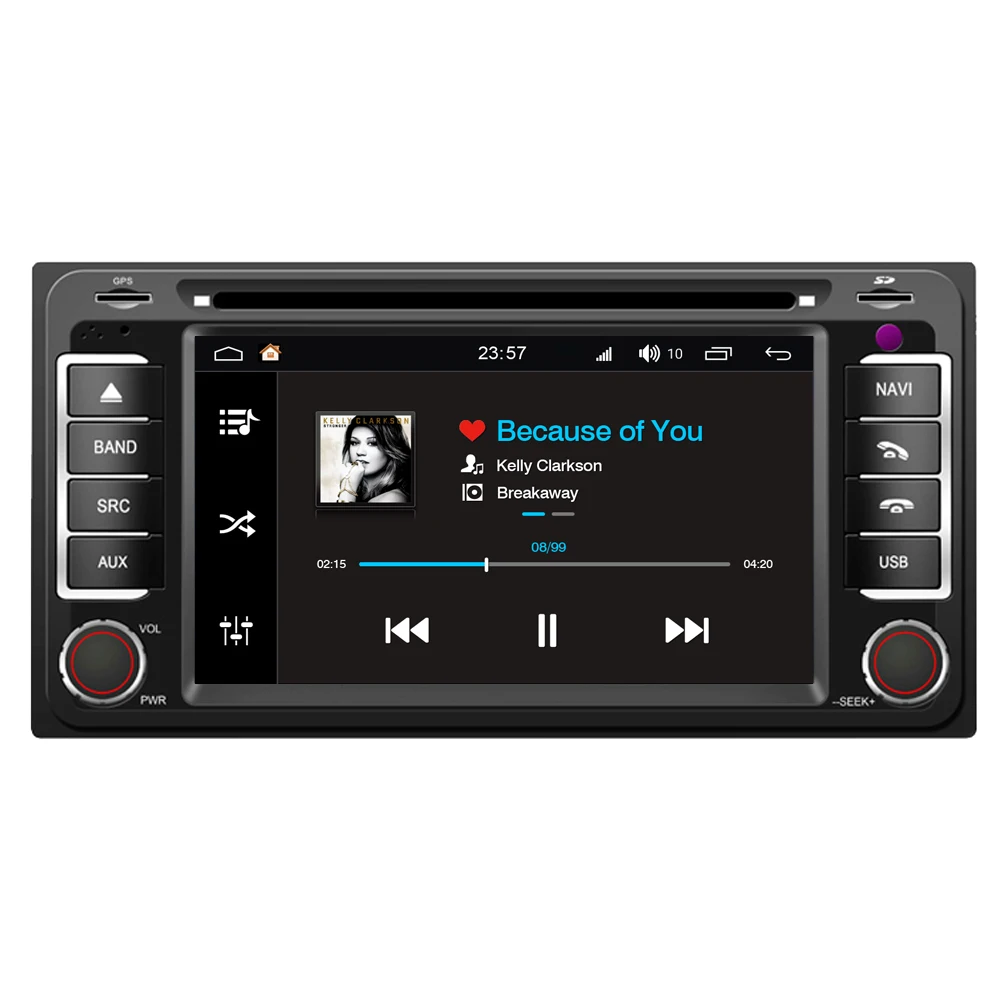 Для Toyota Yaris Matrix Ipsum Previa Crown Android 8 0 автомобильный мультимедийный плеер dvd радио GPS