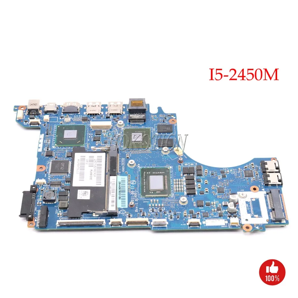 NOKOTION LA-7451P 01GY8V CN-01GY8V материнская плата для ноутбука Dell XPS 14z L412z I5-2450M CPU DDR3 GT520M 1GB