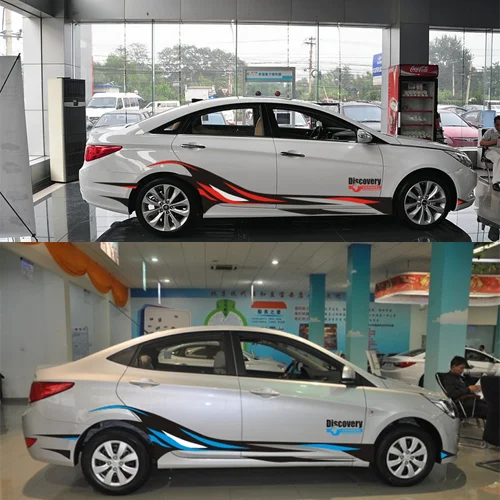 ZSZR универсальная спортивная Стиль Красочные декоративное для кузова автомобиля
