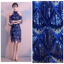 LASUI, новинка, 1 год = 1 лот, 12 цветов, с кисточками, с блестками, с вышивкой, кружевная ткань, блестящая, сделай сам, для танцев/вечера, тканевые платья, юбки W0084