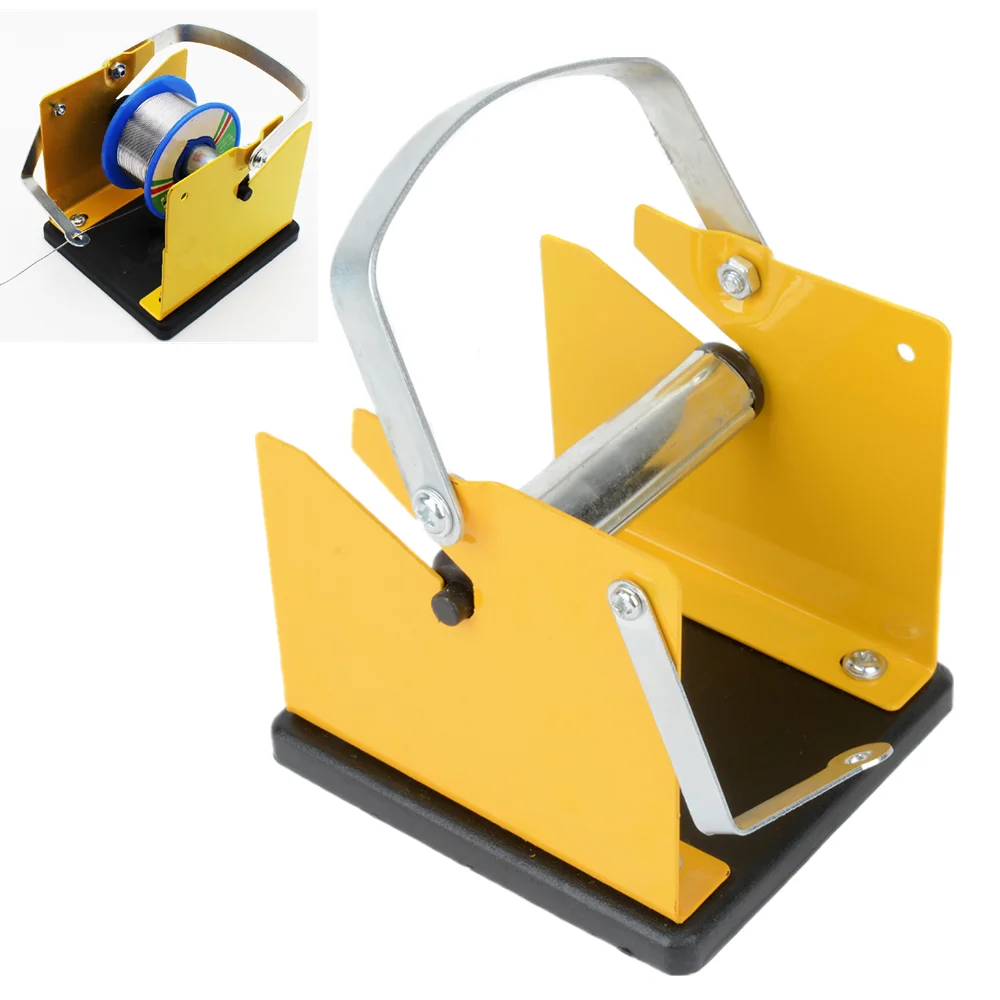 Metal Solder Wire Holder Support Adjustable Solder Reel Dispenser Stand