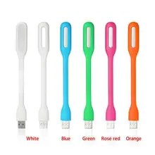 Flexible Portable 5V 1.2W Mini USB LED Night Light Glow Bright Reading Table Lamp For Power Bank Computer Nightlight