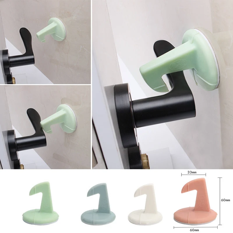 Door Stops Silicone Protection Door Stopper For Doors Safe Anti