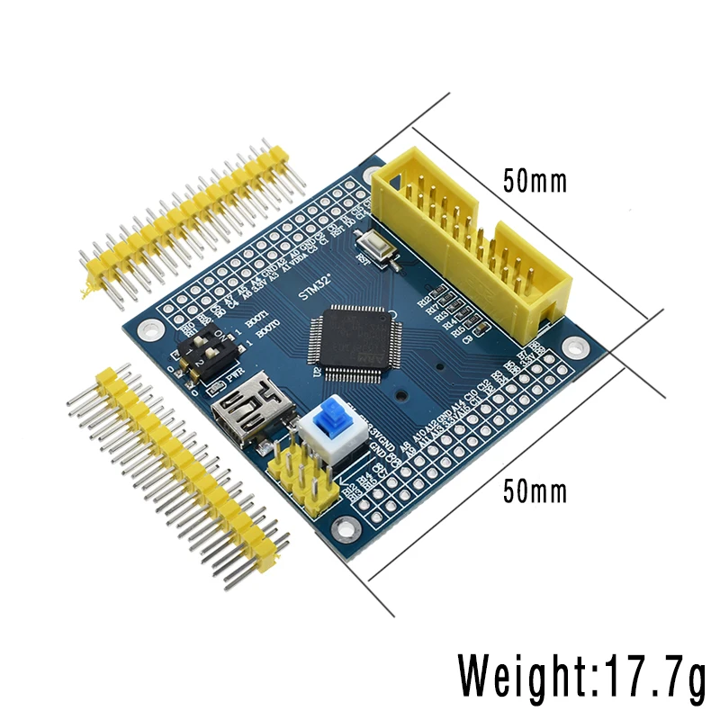 2 шт. STM32F103RET6 ARM STM32 минимальная системная макетная плата модуль для arduino минимальная системная плата совместимый STM32F103VET6