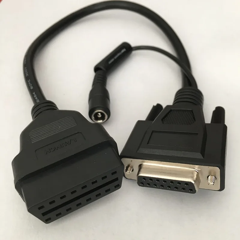 LAUNCH X431 удлинитель COM к OBD2 Соединительный кабель для X431 GDS/Idiag/Easydiag/V/3g/Diagun2/