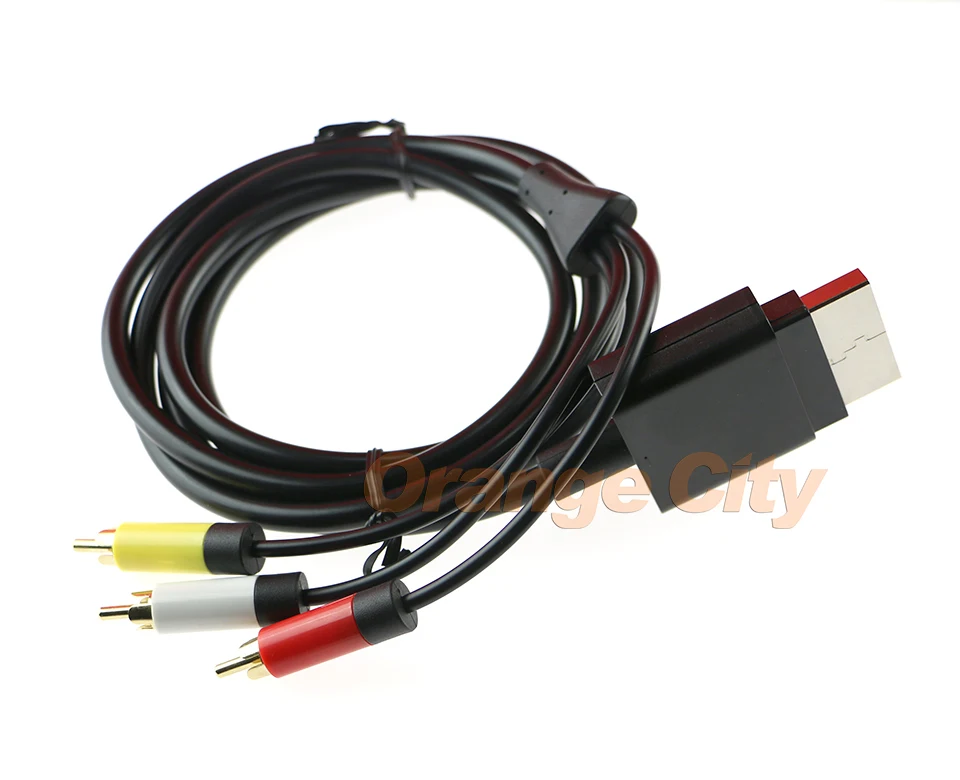  ChengChengDianWan 10 pz/lotto alta qualità HD Componente TV Composito Audio Video AV Cavo per Xbox 