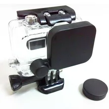 Для экшн-камеры Gopro Hero4/3+ крышка объектива+ водонепроницаемый корпус объектива колпачок для защиты Запчасти 10 шт./лот