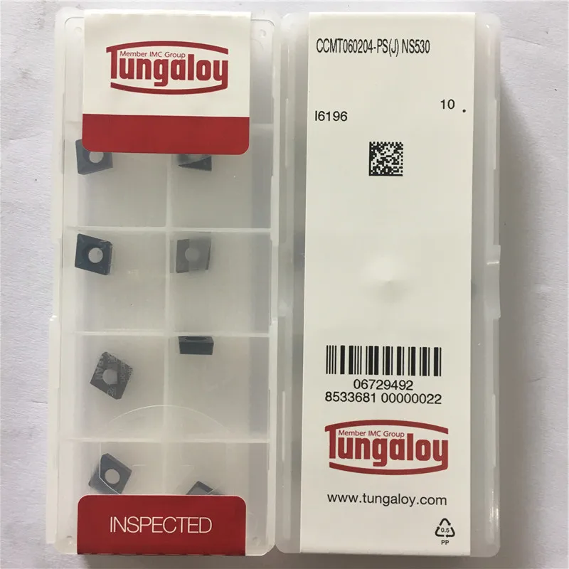 Buy CCMT060204 PS NS530 original TUNGALOY carbide