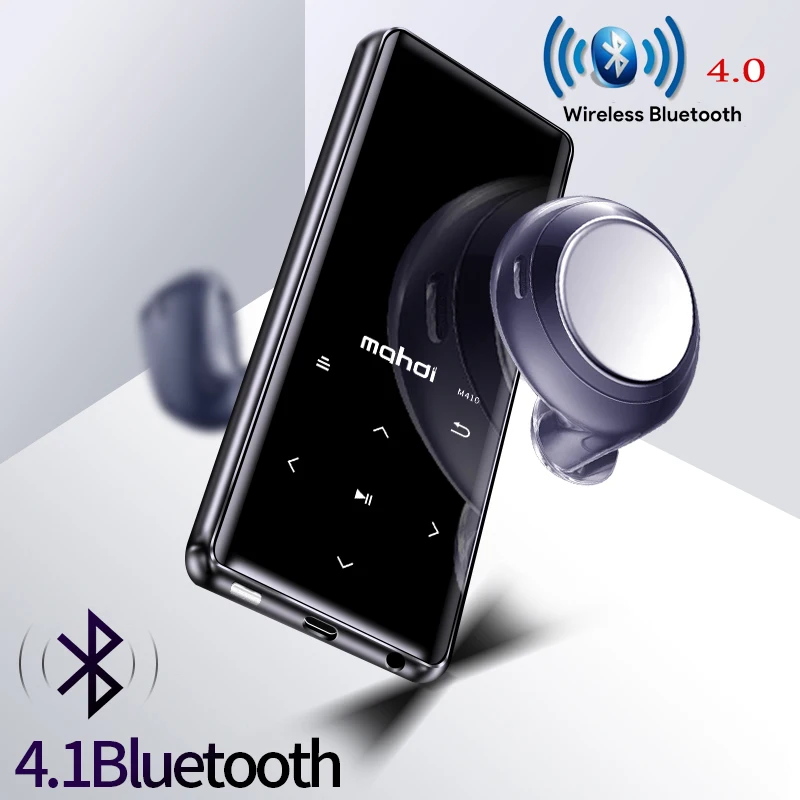 Портативные сенсорные кнопки MP3 плеер с Bluetooth 4 2 экраном 1 8 дюйма Гб без потерь