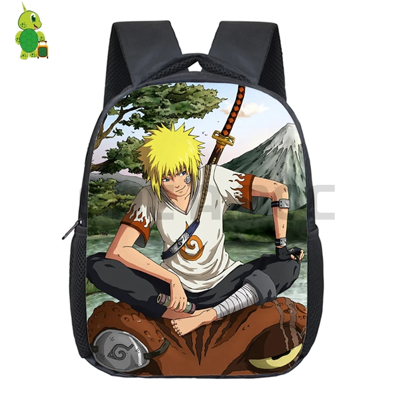 Anime Naruto Backpack Kids Baby Toddler School Bags Cartoon Naruto Sasuke Kakashi Kindergarten Backpacks Children Best Gift - Цвет: 24