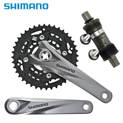 Shimano Acera FC-M3000-8 40X30X22x170 мм 3X9 s Octalink Chainguard - Цвет: 2