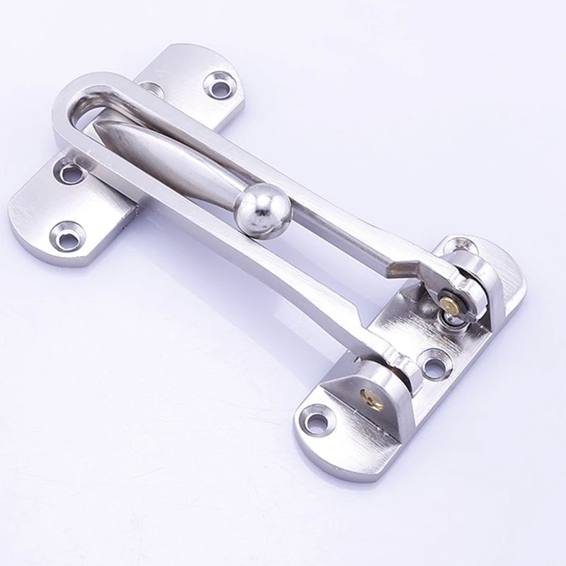 Zinc Alloy Hasp Latch Lock Door Chain Anti-theft Clasp Convenience Window Cabinet Locks For Home Hotel Security 2