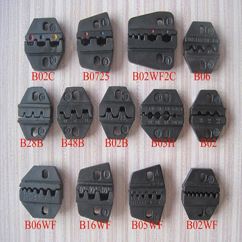 

1 pair Crimping die sets jaw,Crimping dies HS,DN,L series crimping tool and DN-K02C mini replaceable crimping dies set