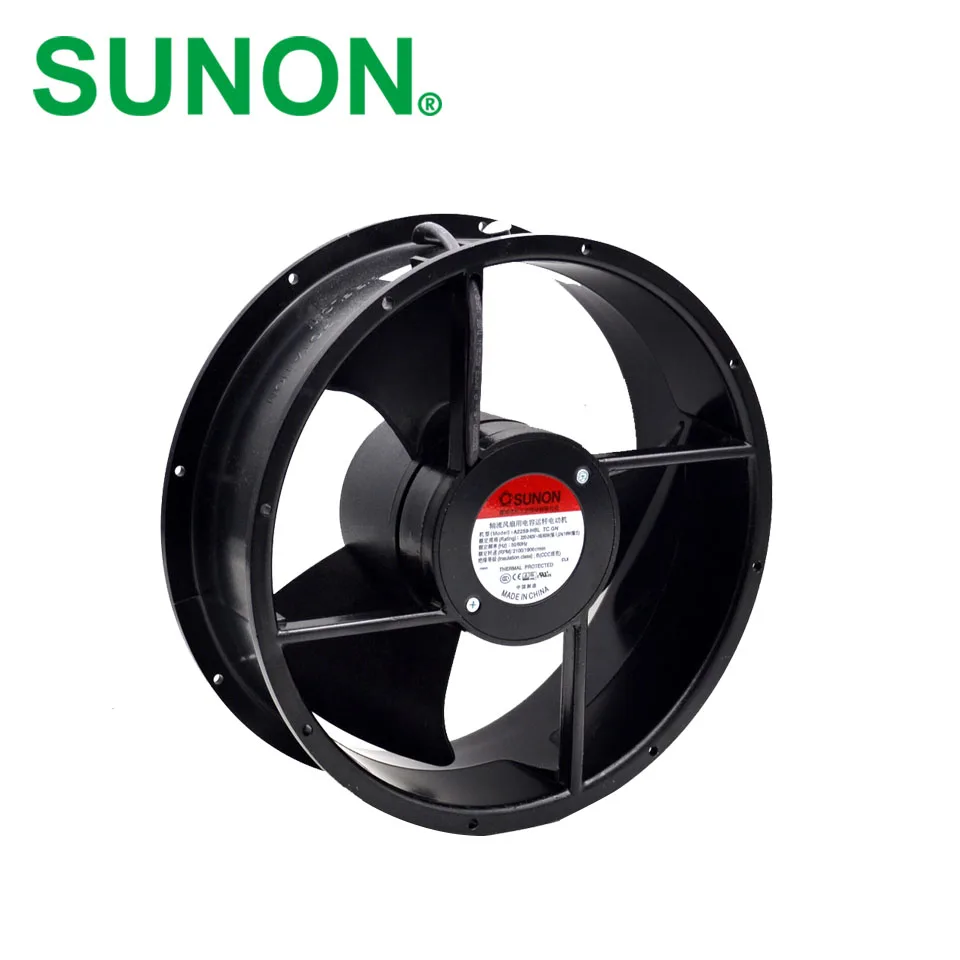 

sunon New Control cabinet fan A2259-HBL TC.GN 220V 0.27A axial cooling fan 254*89mm