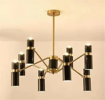 

Nordic chandeliers 6/8 feet Novelty G9 lamp bar shop Europe dinning bedroom hanging decorated lighting fixture G9 LED bulb