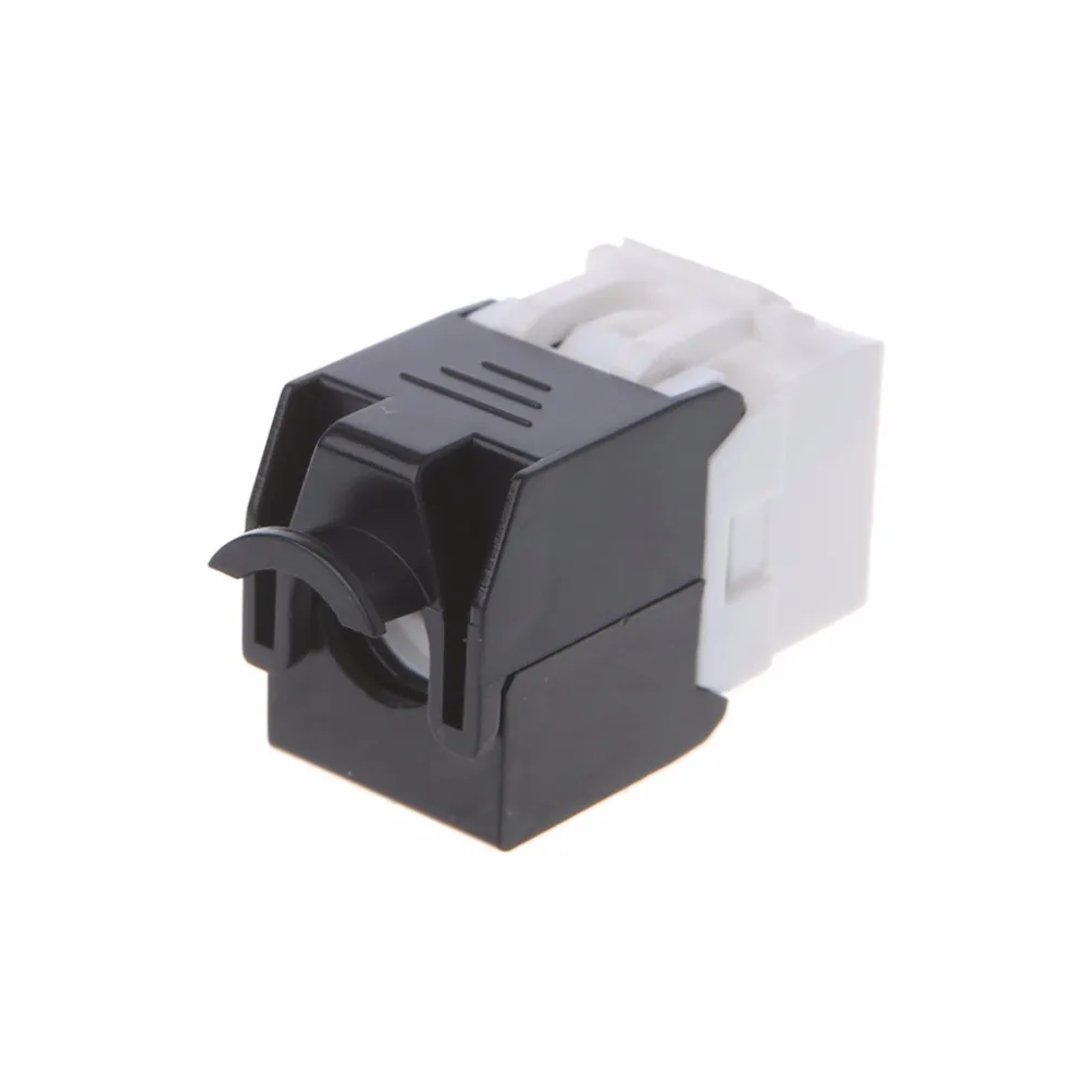 10 шт./компл. Gigabit RJ45 CAT6 Keystone разъемы модули инструмент Бесплатный Соединительный
