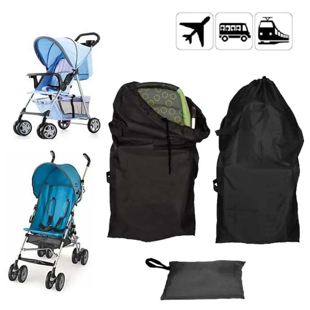 

Baby Carriage Dust Cover Oxford Cloth Rain Cover Hand Bag Dust Cover Travel Stroller Transport Bag Home Storage Bag