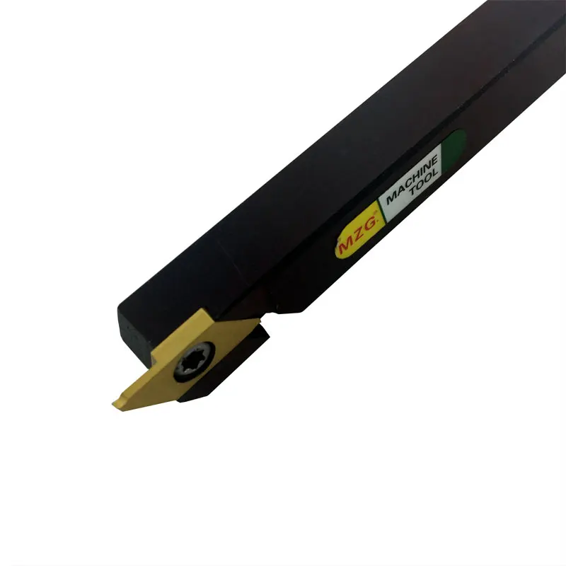 

MOSASK Cutting knife CTPR10 12 CNC Lathe Double-head cutting grooving arbor Outer diameter Small parts processing Tool bar