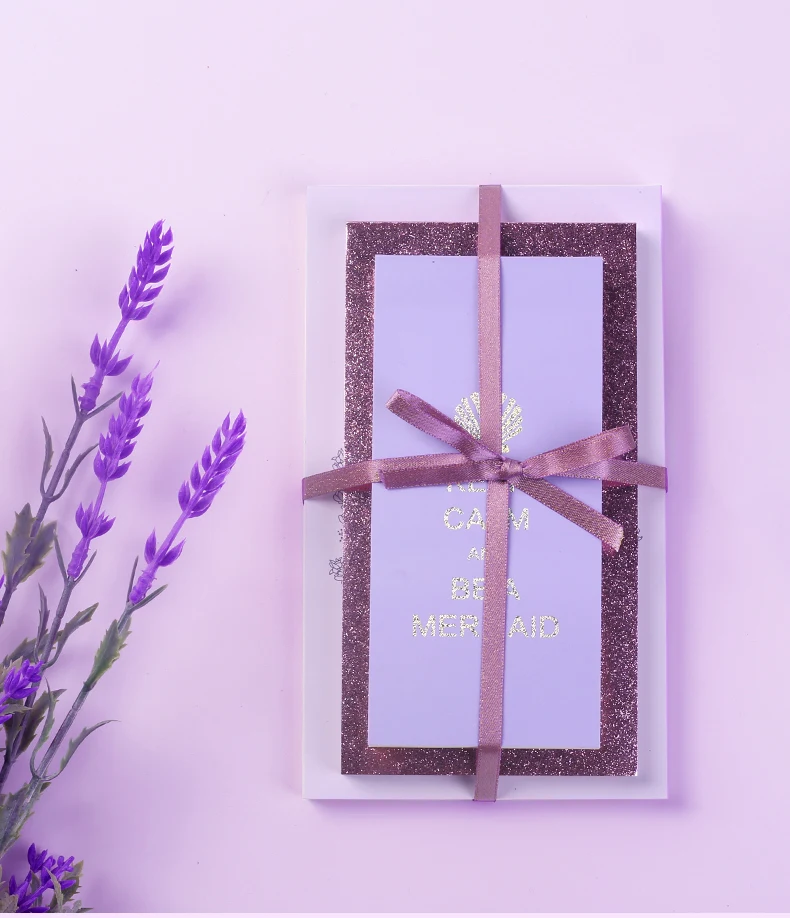 Never Purple Series Memo Pad Office Decor Line Blank Dotted Paper Memo Pad Office Decor Line Blank