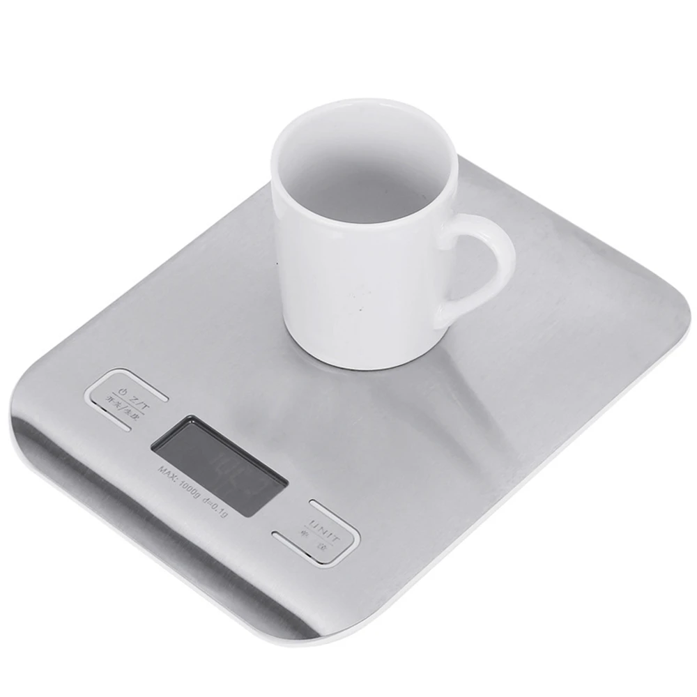 Digital Scale 11 LB / 5000g Kitchen Cooking Measure Tools Stainless