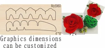 

Scrapbook Cut Sky Flower -3 mold Child wooden mold & Wooden dies for scrapbooking, fit MY machine