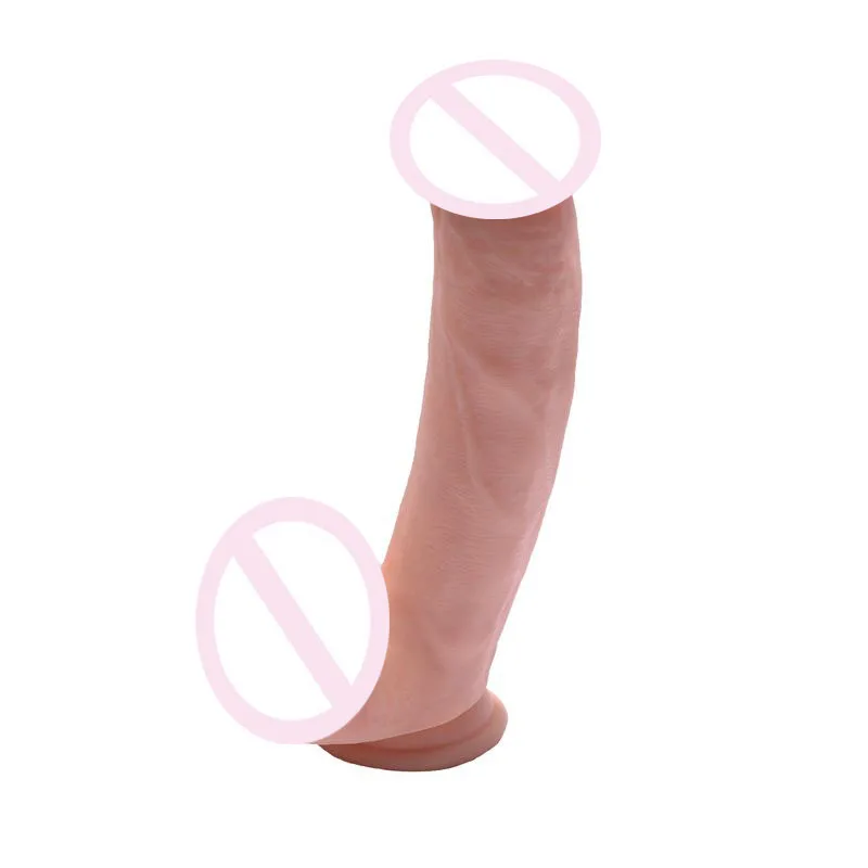 New Big Realistic Dildo ( 210*45mm) with Suction Cup Sex Products for Women Real Feel Sex Toys