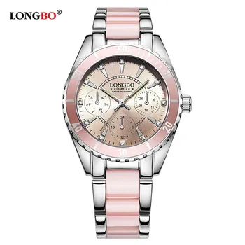 

Gofuly 2020 Fashion Luxury Women Men Watches Ceramic And Alloy Bracelet Wristwatch Woman Ladies Watches Clock #1925