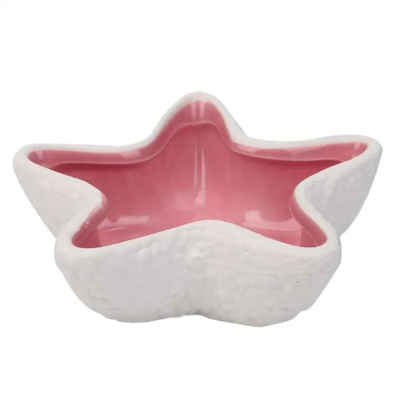 

Hamster Ceramic Food Water Snack Feeder Hedgehog Chinchilla Feeding Bowl
