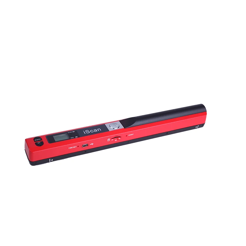  Portable Scanner iScan 900DPI 1050DBI Format Document Image A4 Book Scanner LCD Display JPG/PDF USB