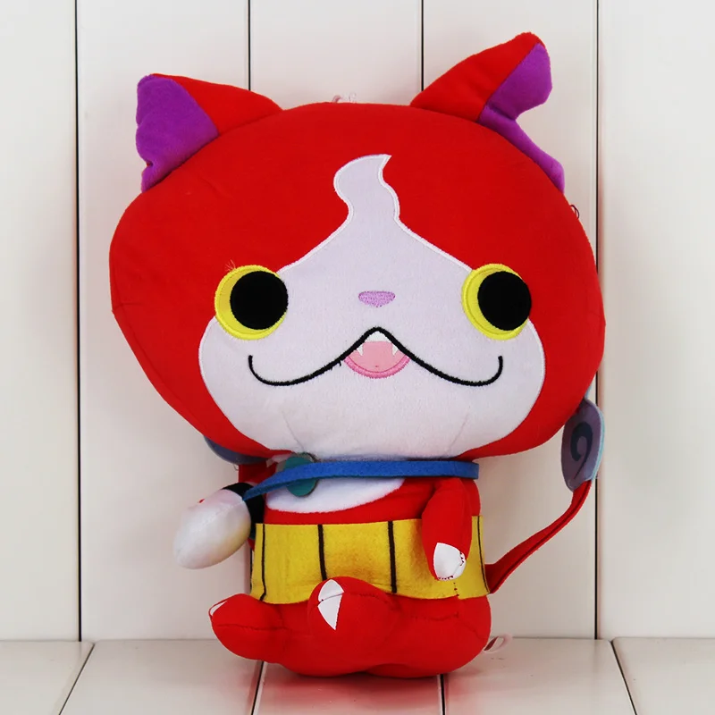 red cat stuffed animal