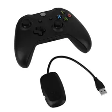 Черный 2.4 ГГц беспроводной игровой контроллер Joypad геймпад джойстик с контроллером приемник для Xbox One Microsoft портативных ПК