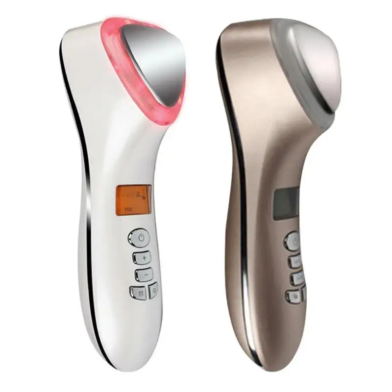 

Hot Cold Therapy Sonic Vibrating Facial Essence Ion Introduction 2colors available for Facial Cleansing Beauty Instrument