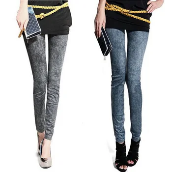 

Women's Sexy Stretchy Denim Jeans Leggings Skinny Leggings Pants