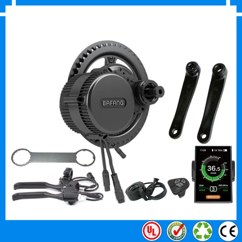 Электродвигатель Ebike Bafang BBS01B 36 В 350 Вт с ЖК дисплеем C18|Двигатель для электровелосипедов| |