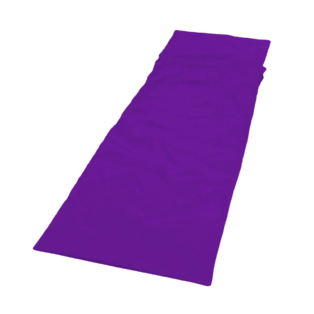 75*210 см сверхлегкий дизайн открытый спальный мешок 4 цвета Кемпинг походный мешок лайнер портативные складные дорожные сумки аксессуары для кемпинга - Цвет: purple