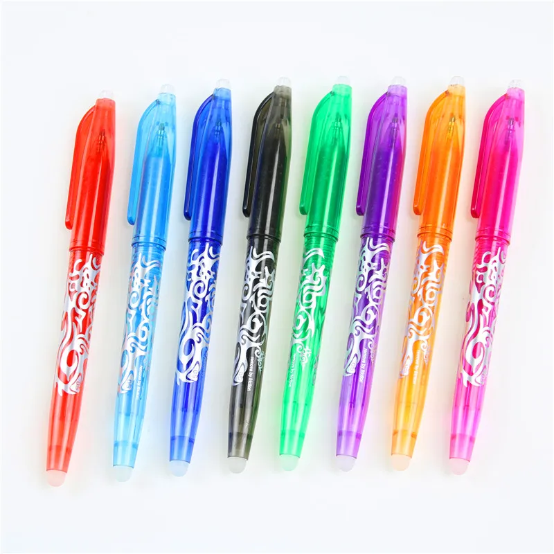 

8Pcs 8 Kinds Of Styles Rainbow Erasable Pen New Best-selling Creative Drawing Gel Pen Student Stationery