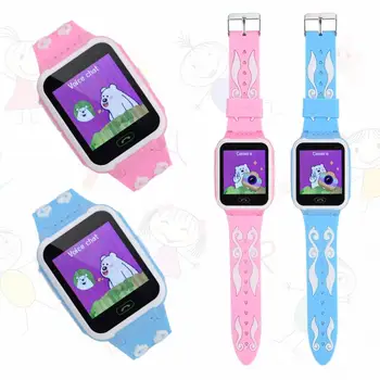 Children Waterproof Smart Watch for Kids Digital Phone Bluetooth Smartwatch GPS Tracker Watch