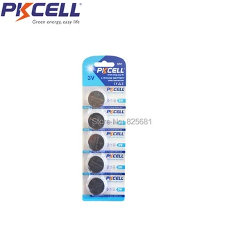 

5Pcs CR2320 3V Lithium Button Coin Battery 130mAh Equal DL2320 for lasers LED tea light vibes calculators car remote controls