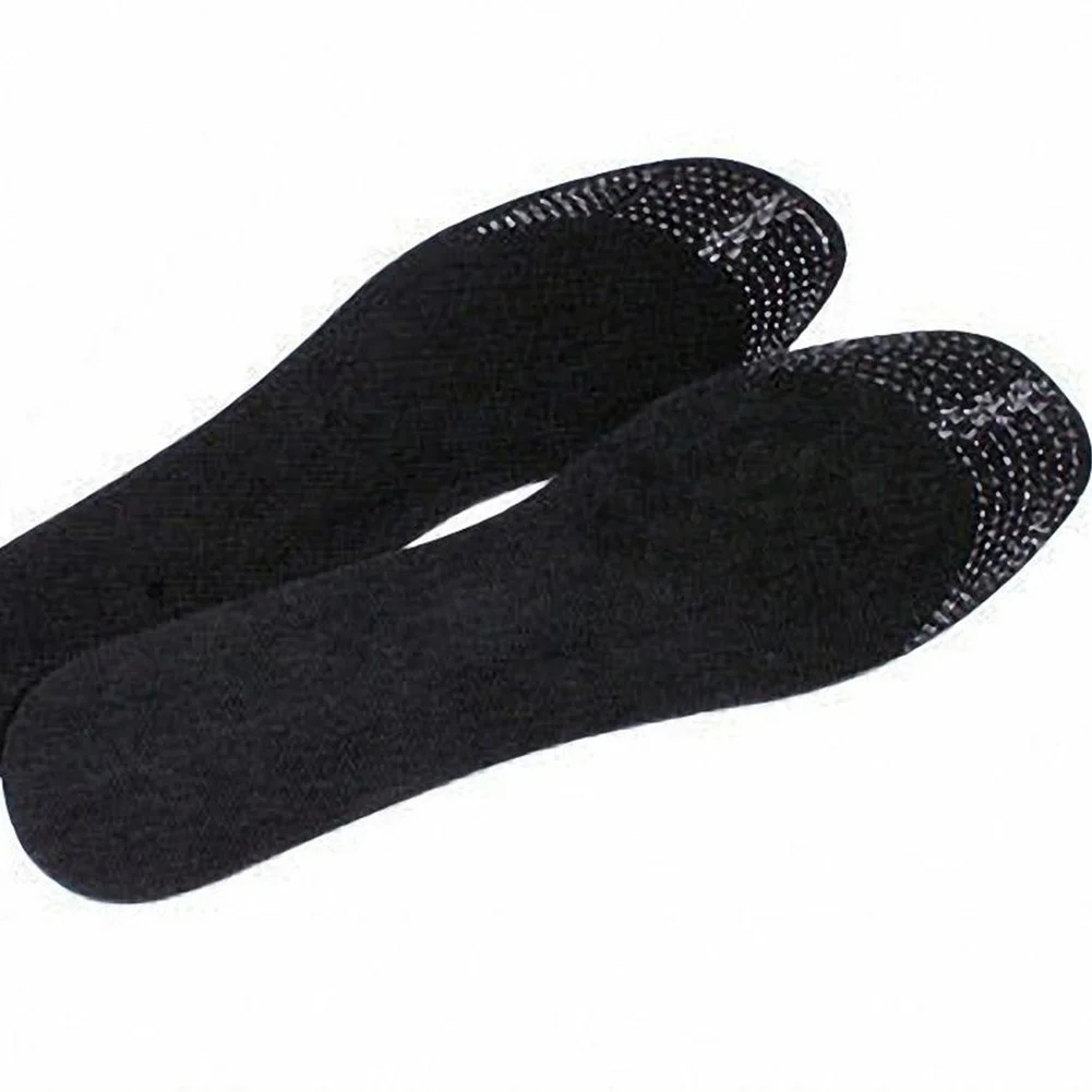 

New Style Bamboo Charcoal Deodorant Cushion Foot Inserts Shoe Pads Insoles