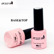 Ланселот Книги по искусству 2 шт./компл. Основа для ногтей Лаки для ногтей uv гель и LED 8 мл длительный Лаки для ногтей гель Дизайн ногтей uv гель лак
