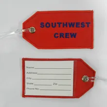 Юго экипажа Чемодан путешествия тег специальный подарок для авиации