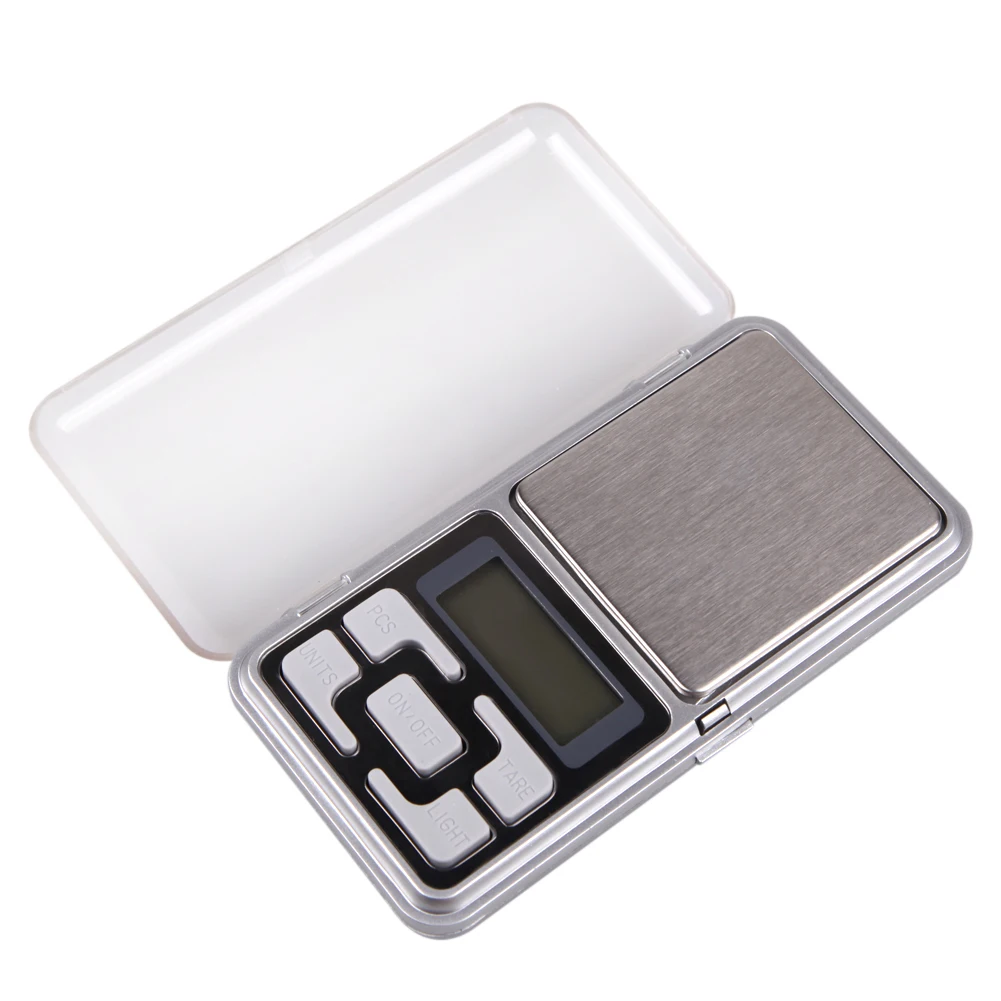 

200g x 0.01g Mini Pocket Digital Scale for Gold Sterling Silver Jewelry Scales 0.1 Display Units Balance Gram Electronic Scales