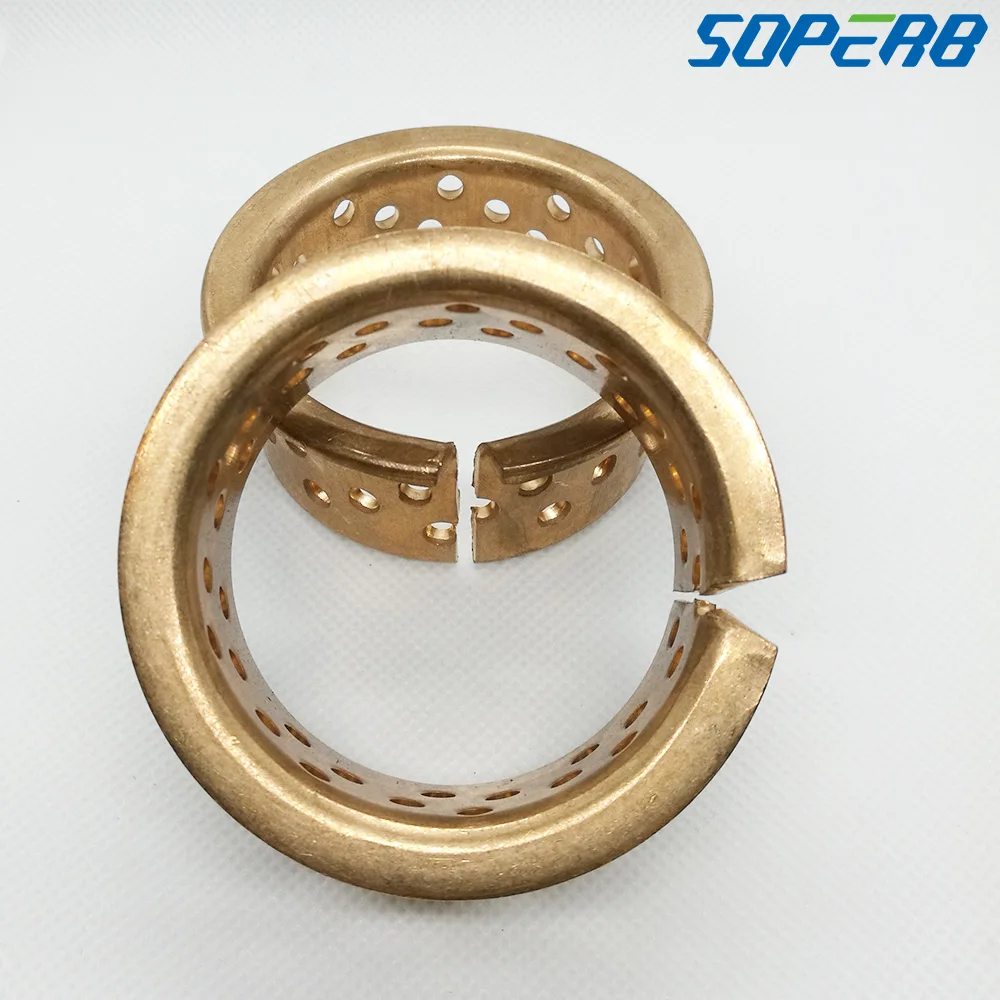 WF WB802 FB092 5025F CuSn8P втулка подшипника скольжения 50x55x65x25 мм разделенная обернутая