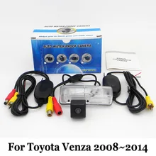 Резервного Копирования Камера автомобиля Для Toyota Venza 2008 ~ 2014/RCA Проводной Или Беспроводной/HD Широкоугольный Объектив/CCD Ночного Видения Камеры Заднего вида